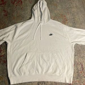 Nike- Men’s Pullover Hoodie, Size XXL, Color- White